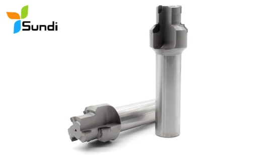 Great Chip Remove and Chip Room Carbide Head Assemble PCD Insert Reamer Drill Bit